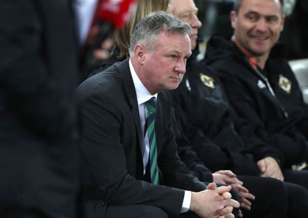 Northern Ireland manager Michael O'Neill. Pic by PressEye Ltd.