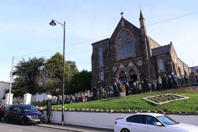 Ruth Maguire's funeral
