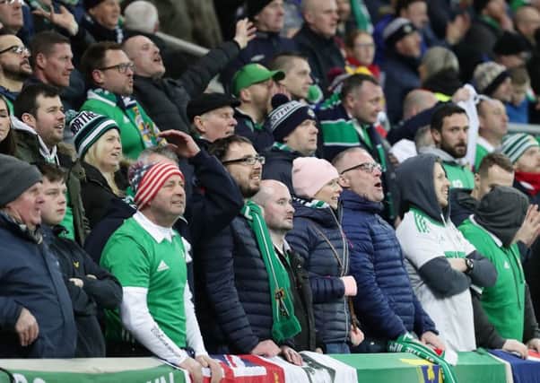 Northern Ireland supporters were relishing their team sitting on top of its European qualifying group. They know the impact these stories have on their reputation