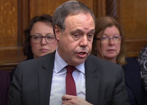 Nigel Dodds last night floated the idea of forgetting about Brexit entirely