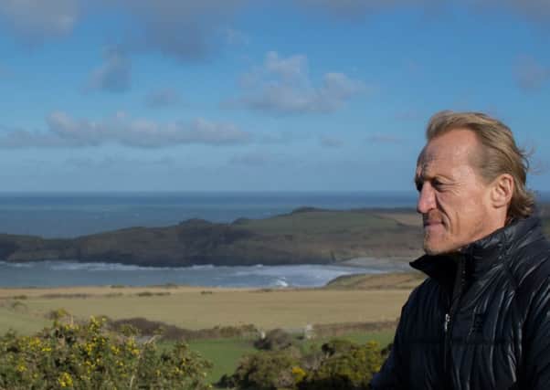 Jerome Flynn said that huge pig farms could ruin Northern Irelands scenery