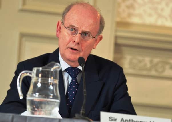 Retired High Court judge Sir Anthony Hart (Colm Lenaghan/Pacemaker Press)