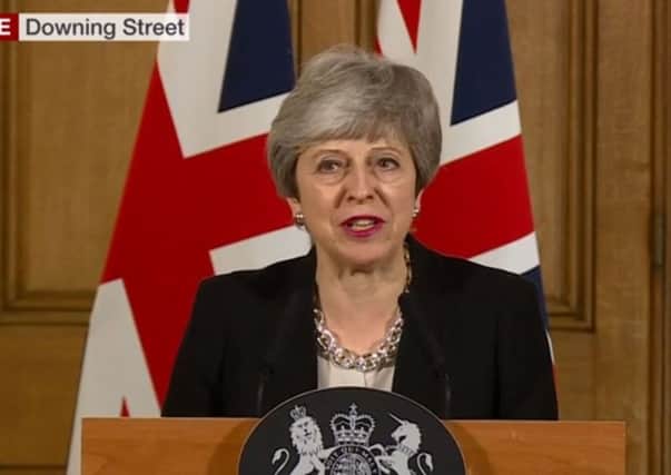 Prime Minister Theresa May. Photo: BBC News/PA Wire