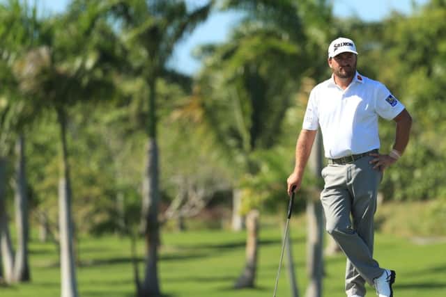 Graeme McDowell during the final round of the Corales Puntacana Resort & Club Championship which he won