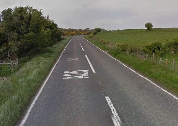 The Castleward Road in Strangford has been closed in both directions from the Bannaghan Road and the Churchtown Road following a serious crash