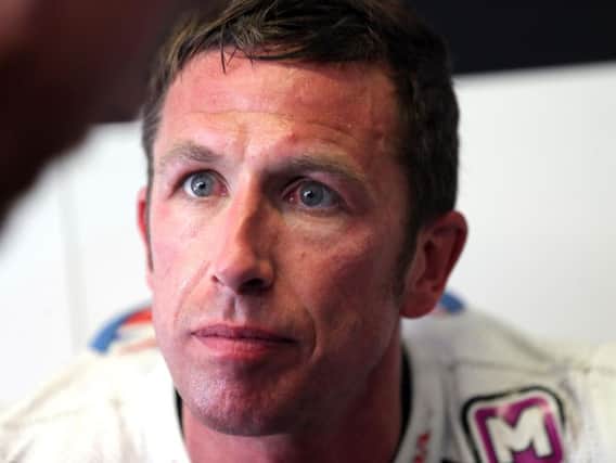 Steve Mercer from Maidstone in Kent, who was seriously injured in a head-on collision at the Isle of Man TT in 2018.