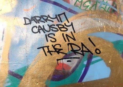 Graffiti appears again in Hoys Meadows, Portadown