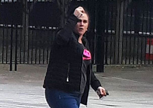Rose Maughan leaves court after avoiding a jail term for her 'cunning' prescription fraud