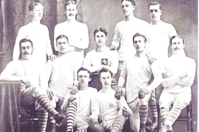 Moses and Peter McNeil featured in this Rangers team from