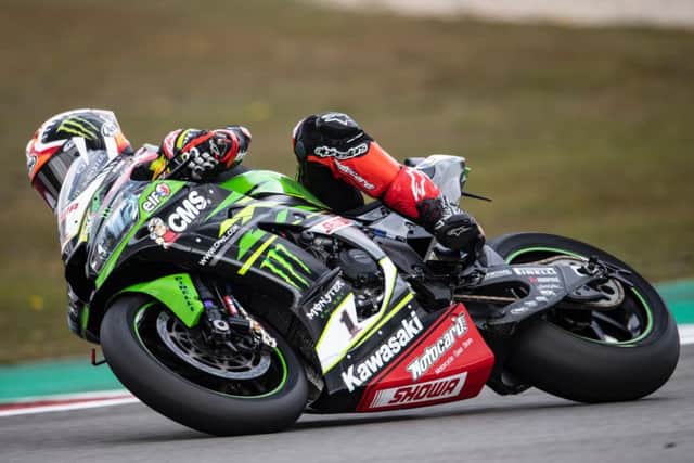 Kawasaki's Jonathan Rea made a strong start to the weekend at Assen on Friday.