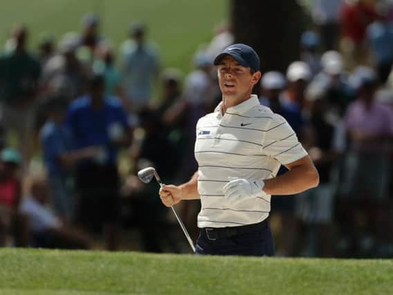 Rory McIlroy during his second round