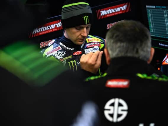 World Superbike champion Jonathan Rea qualified eighth fastest for the opening race at Assen on his Kawasaki.