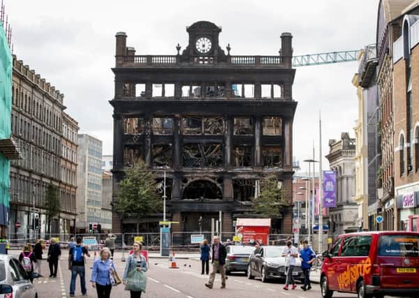 File photo dated 31/08/18 of the Primark store in Belfast city centre, after a fire broke out on Tuesday, August 28. Pic: Liam McBurney/PA Wire