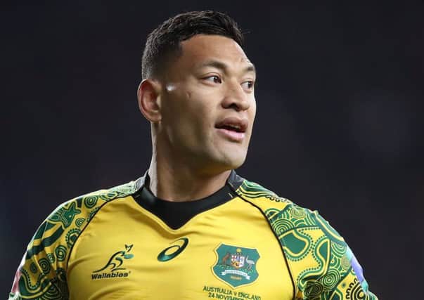 Israel Folau has requested a code of conduct hearing with Rugby Australia