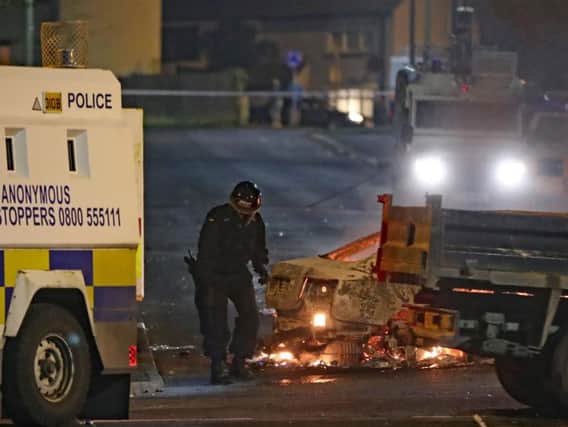 Rioting in Londonderry