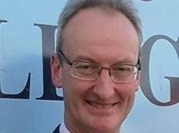 Portadown College principal Simon Harper