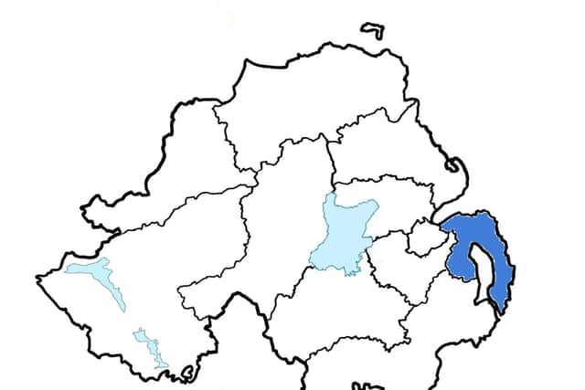 The Ards and North Down Council area