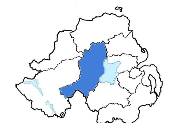 The Mid Ulster Council area