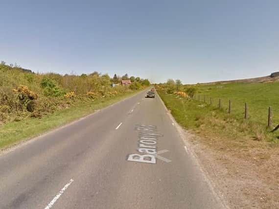 Barony Road, near Omagh. Pic by Google