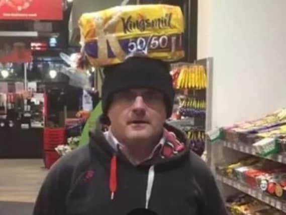 Barry McElduff sparked outrage after posing with a loaf of Kingsmill bread on his head in a social media video on the anniversary of the Kingsmills massacre