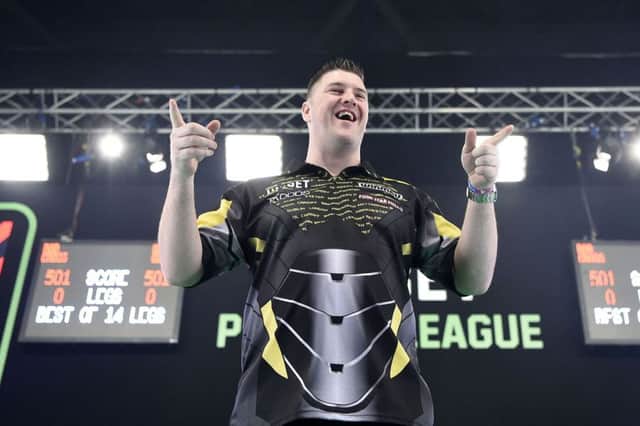 Daryl Gurney in action. Picture: Michael Cooper