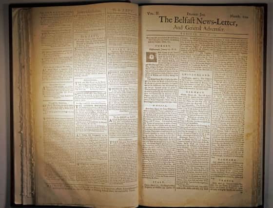 The Belfast News Letter of April 17 1739 (April 28 in the modern calendar)