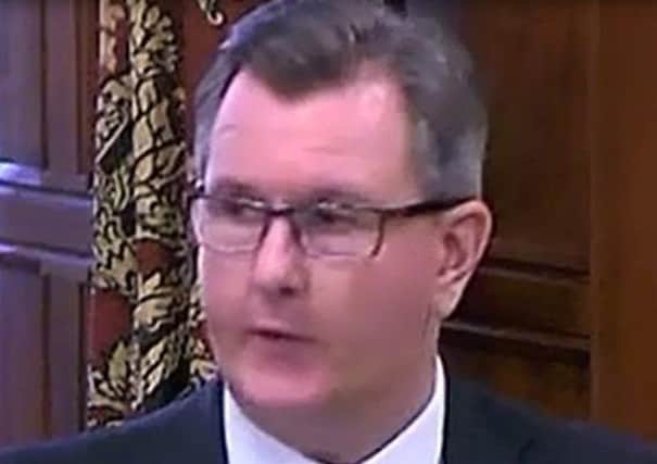 Sir Jeffrey Donaldson said the DUP would not support proposals that did not have the backing of innocent victims