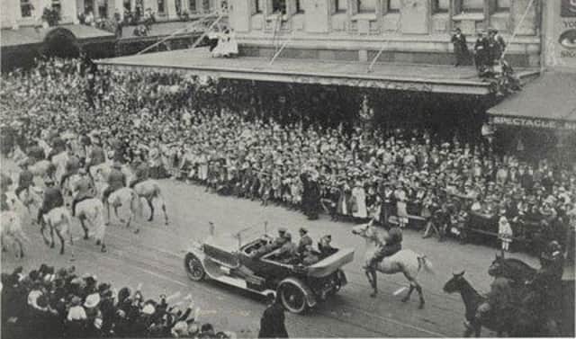 St Patricks Day procession Melbourne 1920