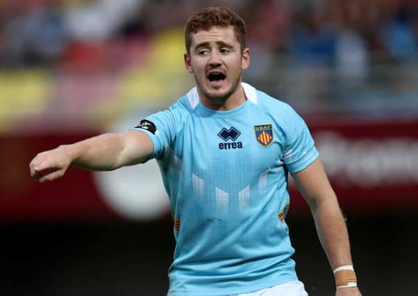 Paddy Jackson playing for Perpignan