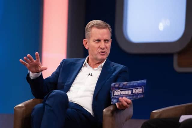 Jeremy Kyle

in action on his show