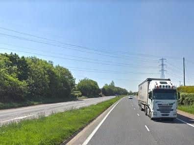 A stretch of the A1 near Dromore. (Photo: Google Street View)