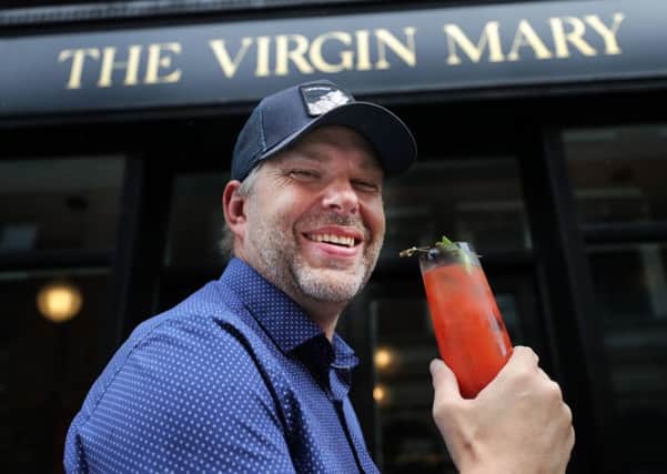 Vaughan Yates, owner of The Virgin Mary bar, reported to have been the first alcohol-free bar to open in Dublin (Thursday May 9, 2019)