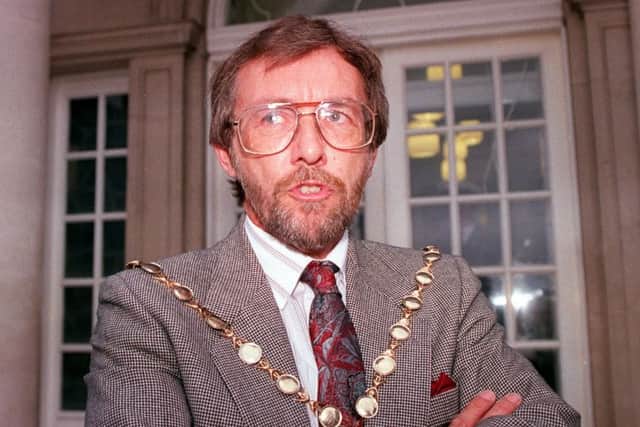 Seamus Close became the first non-unionist Mayor of Lisburn in 1993. Archive pic: Pacemaker