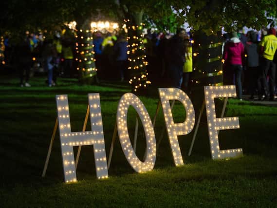 Thousands took part in the Darkness into Light events across NI to raise awareness of suicide and self-harm.  Picture: Brian Morrison.