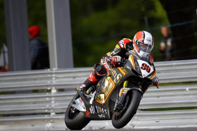 Fourteen-time North West 200 winner Michael Rutter clocked up some laps on the Honda RC213V-S at the recent British Superbike test at Oulton Park.