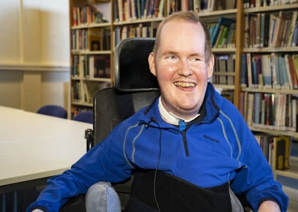Local man Conór OKane, who has been announced as the Northern Ireland Champion for AccessAble (formerly DisabledGo).
