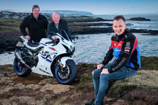 Richard Cooper is making his debut at the North West 200 on the Buildbase Suzuki.