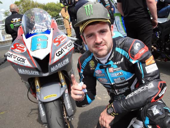 Michael Dunlop was passed fit to race at the North West 200 following a medical on Monday.