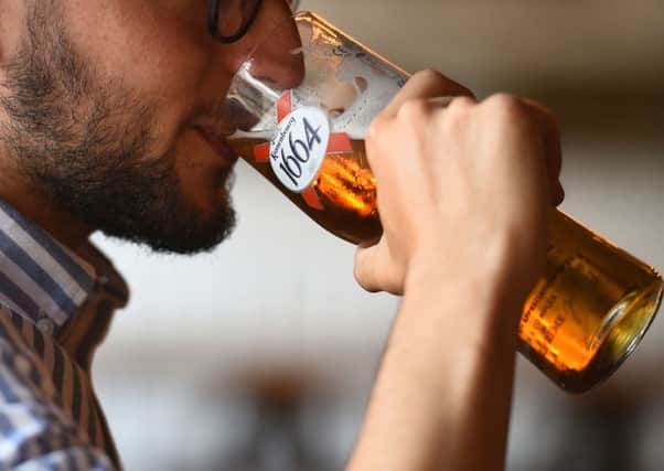 The survey said Britons got drunk on average once a week