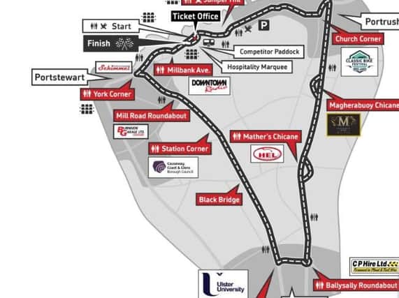 NW200 route