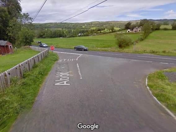 Sligo Road, Enniskillen at the junction of Abohill Road