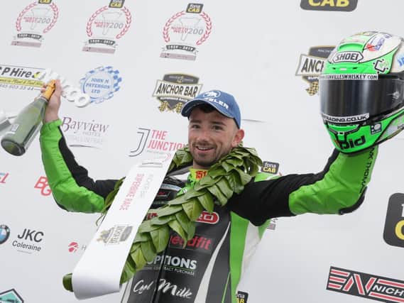 Glenn Irwin made it four Superbike race wins in a row at the North West 200.
