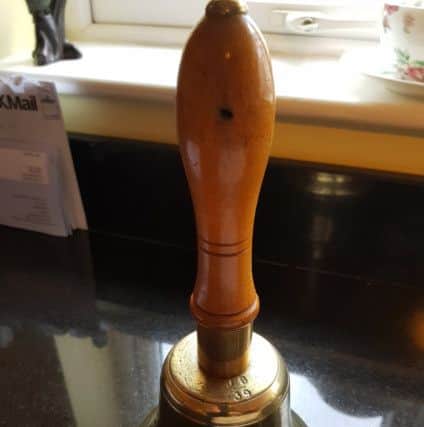 ARP Second World War hand bell from Jersey