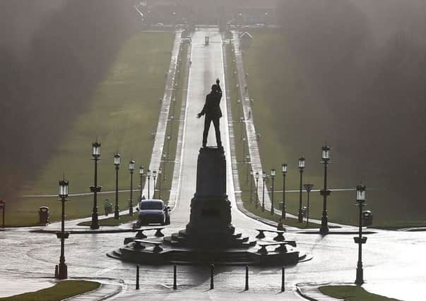 Statue of anti-Home Rule leader Lord Carson at Stormont