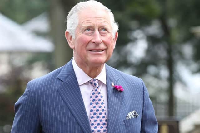 The Prince of Wales during his recent visit to Northern Ireland. Photo: Owen Humphreys/PA Wire
