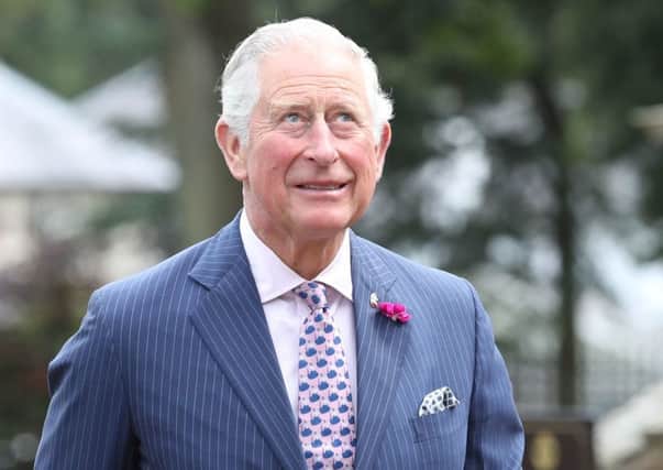 The Prince of Wales during his recent visit to Northern Ireland. Photo: Owen Humphreys/PA Wire