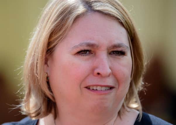 NI Secretary of State Karen Bradley pictured at a garden party this week