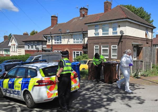Police at a property on Gregg House Road in Shiregreen, Sheffield, after six children were taken to hospital following a "serious incident".  Two of the children were confirmed to have died. Two people have been arrested.