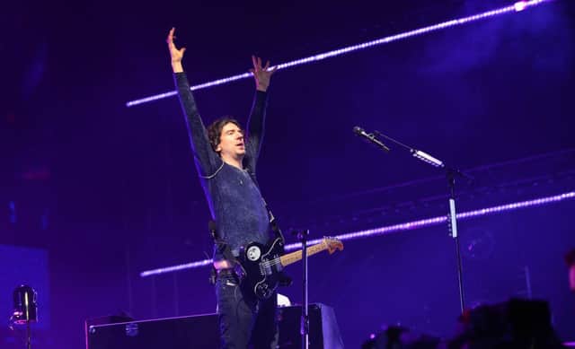 Snow Patrol returned to Ward Park in Bangor on Saturday, much to the delight of their thousands of fans. Pic: Arthur Allison/Pacemaker Press