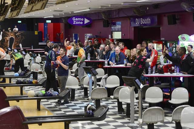 The NI Open ten pin bowling tournament. 
Picture by Arthur Allison/Pacemaker Press